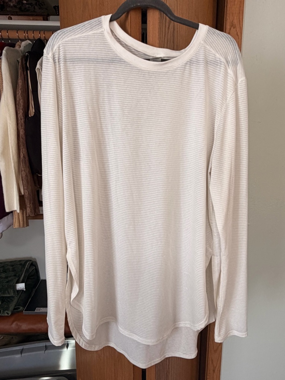 Mono B Long Sleeve Lightweight Ribbed Tee